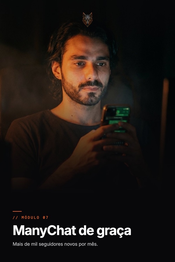 Bônus: ManyChat de graça